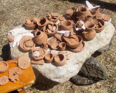 Figure 1. Pottery produced from kiln (Photo credit: Author)