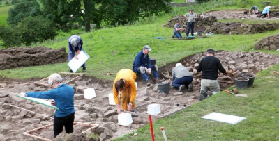 Figure 2: A community excavation run by the Swaledale and Arkengarthdale Archaeology Group during the 2012 Festival of Archaeology (Reproduced with kind permission of Swaledale and Arkengarthdale Archaeology Group)