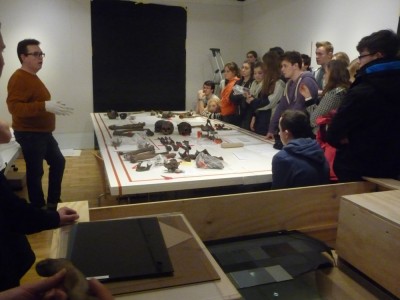 Figure 6. Human remains talk at Skanderborg Museum (Image copyright: J. Grant).