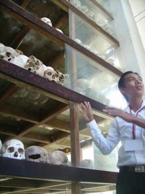 Cover Photo: A photograph of the victims of Pol Pot’s totalitarian regime at the Choeung Ek Killing Fields memorial park, Phnom Penh, Cambodia. (Authors Own 2007).