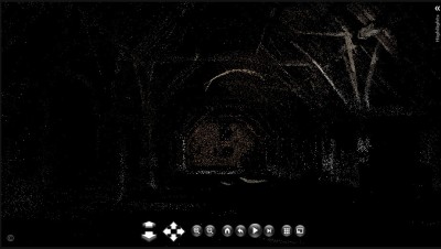 Photosynth produced point cloud of the Great Titcheld tithe barn. Credit: Synth by Richard Haddlesey (http://tinyurl.com/qs8w4q)