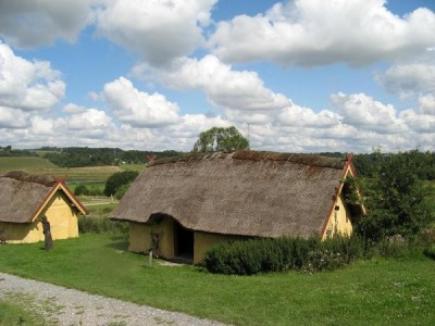 Reconstruction of a Viking Age Farm (credit: author)