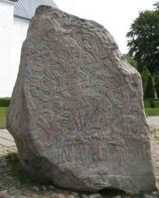 Rune Stone of Jelling (credit: author)