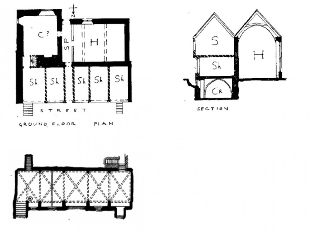 medieval inn floor plan